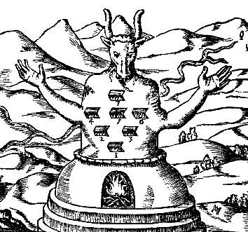 Athanasius Kircher  Moloch and his Seven Palaces